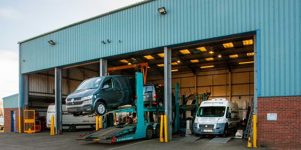 Vehicles storage at Minters Of Deal, Sandwich & Canterbury