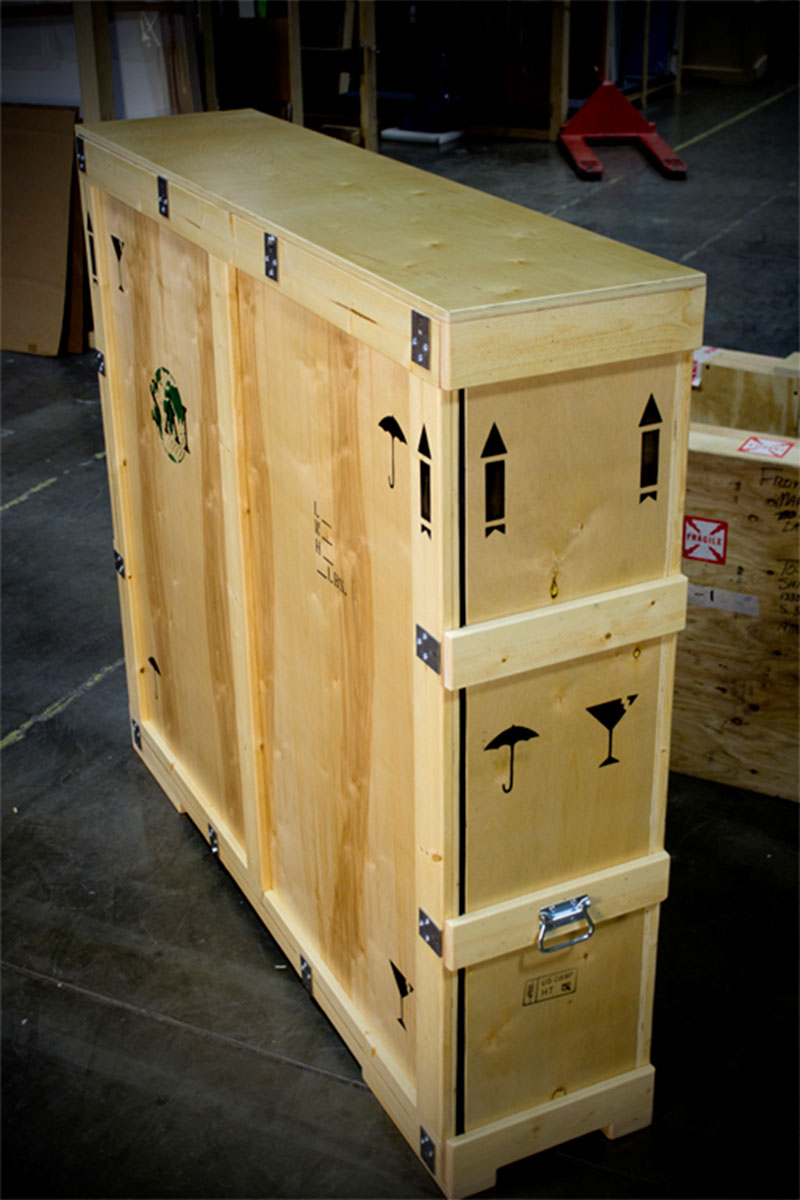 Export crate at Minters Of Deal, Sandwich & Canterbury